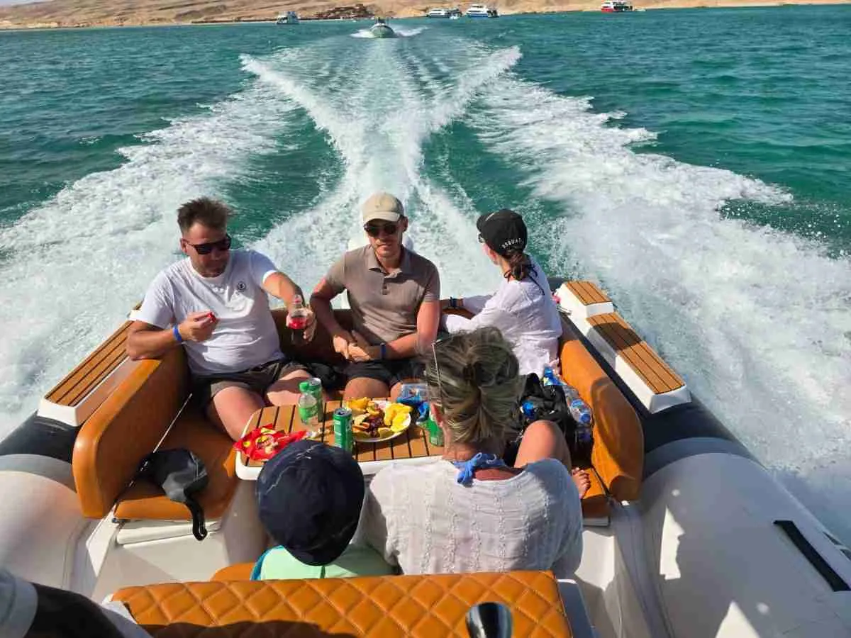 Bateau Rapide Privé vers Dolphin House Hurghada